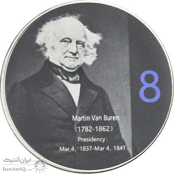 مدال یادبود مارتین ون بیورن رئیس جمهور آمریکا - PF67 - ایالات متحده آمریکا مدال یادبود مارتین ون بیورن رئیس جمهور آمریکا - PF67 - ایالات متحده آمریکا