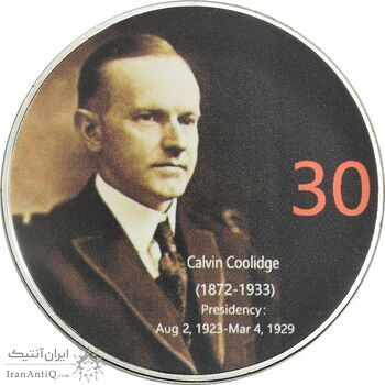 مدال یادبود جان کالوین کولیج رئیس جمهور آمریکا - PF67 - ایالات متحده آمریکا مدال یادبود جان کالوین کولیج رئیس جمهور آمریکا - PF67 - ایالات متحده آمریکا