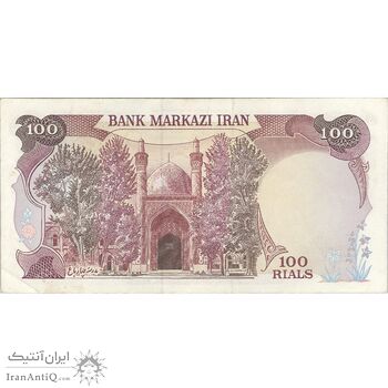 اسکناس 100 ریال (نمازی - نوربخش) - تک - AU50 - جمهوری اسلامی
