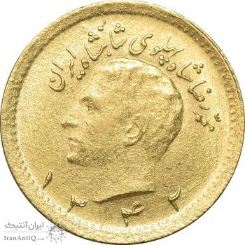 سکه طلا ربع پهلوی 1342 - MS61 - محمد رضا شاه
