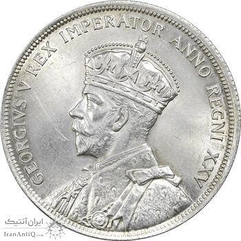 سکه 1 دلار 1935 جرج پنجم - MS63 - کانادا