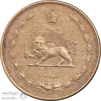 سکه 2 دینار 1310 - EF40 - رضا شاه