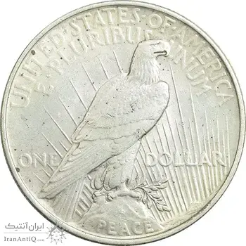 سکه یک دلار 1923 صلح - MS61 - آمریکا