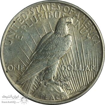 سکه یک دلار 1923 صلح - MS61 - آمریکا