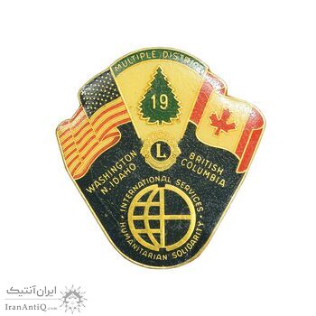 نشان باشگاه بین المللی لاینز - کلمبیا - AU - ایالات متحده آمریکا نشان باشگاه بین المللی لاینز - کلمبیا - AU - ایالات متحده آمریکا