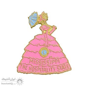 نشان باشگاه بین المللی لاینز - میسیسیپی - UNC - ایالات متحده آمریکا نشان باشگاه بین المللی لاینز - میسیسیپی - UNC - ایالات متحده آمریکا