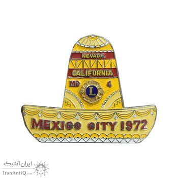 نشان باشگاه بین المللی لاینز 1972 - AU - مکزیک نشان باشگاه بین المللی لاینز 1972 - AU - مکزیک