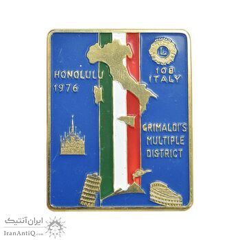 نشان باشگاه بین المللی لاینز 1976 - UNC - ایتالیا