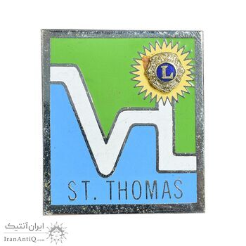 نشان باشگاه بین المللی لاینز - سنت توماس - AU - ایالات متحده آمریکا نشان باشگاه بین المللی لاینز - سنت توماس - AU - ایالات متحده آمریکا