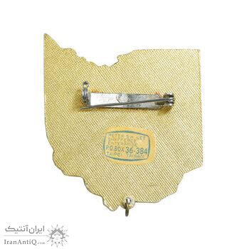 نشان باشگاه بین المللی لاینز 1974 - اوهایو - UNC - ایالات متحده آمریکا نشان باشگاه بین المللی لاینز 1974 - اوهایو - UNC - ایالات متحده آمریکا