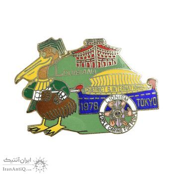 نشان باشگاه بین المللی لاینز 1978 - توکیو - UNC - ژاپن نشان باشگاه بین المللی لاینز 1978 - توکیو - UNC - ژاپن