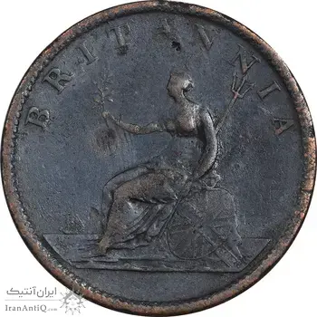 سکه 1 پنی 1807 جرج سوم - VF25 - انگلستان