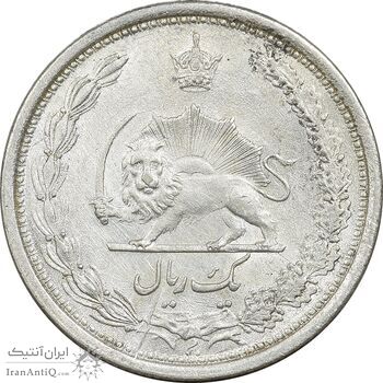 سکه 1 ریال 1313 - MS61 - رضا شاه
