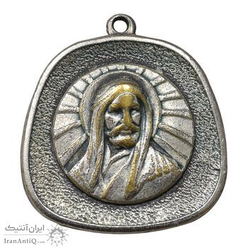 مدال تبلیغاتی امام علی - ایران ناسیونال - EF - محمد رضا شاه
