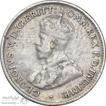 سکه 3 پنس 1926 جرج پنجم - EF40 - انگلستان سکه 3 پنس 1926 جرج پنجم - EF40 - انگلستان