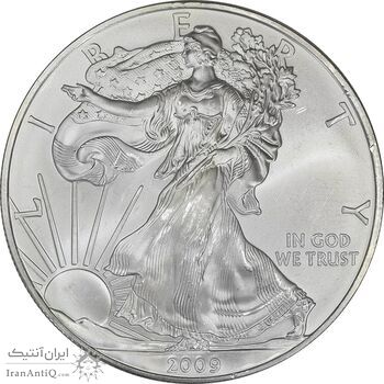 مدال یادبود 1 دلار 2009 عقاب - PF64 - آمریکا