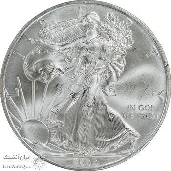 مدال یادبود 1 دلار 2009 عقاب - PF64 - آمریکا