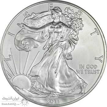 مدال یادبود 1 دلار 2011 عقاب - PF65 - آمریکا
