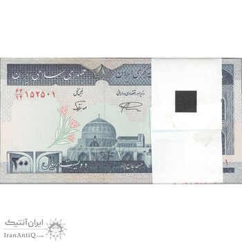 بسته اسکناس 200 ریال (نمازی - نوربخش) فیلیگران امام - شماره بزرگ - UNC - جمهوری اسلامی بسته اسکناس 200 ریال (نمازی - نوربخش) فیلیگران امام - شماره بزرگ - UNC - جمهوری اسلامی