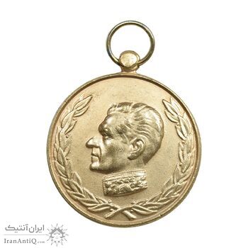 مدال آویزی 2500 سال شاهنشاهی ایران - EF - محمد رضا شاه