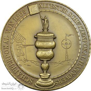 مدال یادبود مسابقات تیراندازی - UNC - آلمان