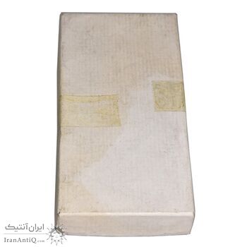 مدال برنز آویزی پنجاهمین سال پادشاهی پهلوی 1355 - با جعبه فابریک - AU - محمد رضا شاه