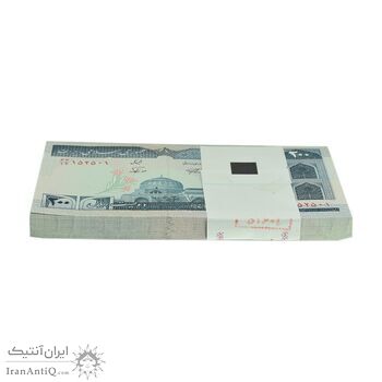 بسته اسکناس 200 ریال (نمازی - نوربخش) فیلیگران امام - شماره بزرگ - UNC - جمهوری اسلامی بسته اسکناس 200 ریال (نمازی - نوربخش) فیلیگران امام - شماره بزرگ - UNC - جمهوری اسلامی