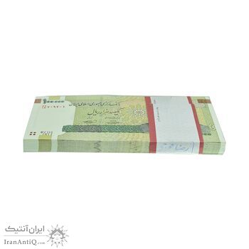 بسته اسکناس 100000 ریال (حسینی - بهمنی) نخ نوع 2 - UNC - جمهوری اسلامی بسته اسکناس 100000 ریال (حسینی - بهمنی) نخ نوع 2 - UNC - جمهوری اسلامی