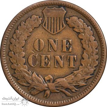 سکه 1 سنت 1906 سرخپوستی - VF35 - آمریکا