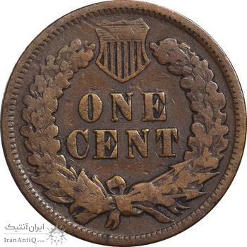 سکه 1 سنت 1904 سرخپوستی - VF30 - آمریکا