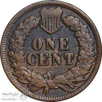 سکه 1 سنت 1903 سرخپوستی - EF40 - آمریکا