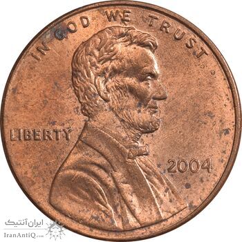 سکه 1 سنت 2004 لینکلن - MS62 - آمریکا
