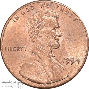 سکه 1 سنت 1994 لینکلن - MS61 - آمریکا