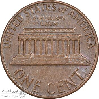 سکه 1 سنت 1980 لینکلن - AU55 - آمریکا