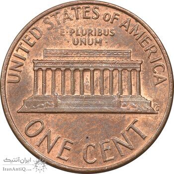 سکه 1 سنت 1976 لینکلن - MS63 - آمریکا