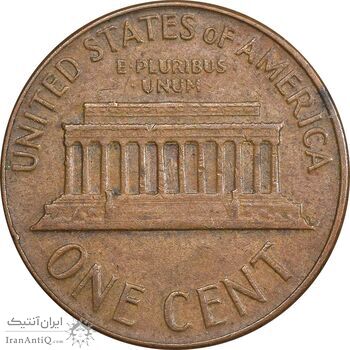 سکه 1 سنت 1964D لینکلن - EF45 - آمریکا