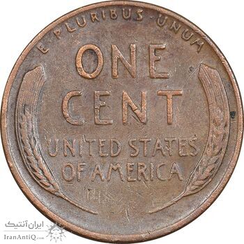 سکه 1 سنت 1952D لینکلن - EF40 - آمریکا