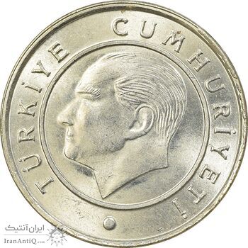 سکه 10 کروش 2018 جمهوری - MS63 - ترکیه
