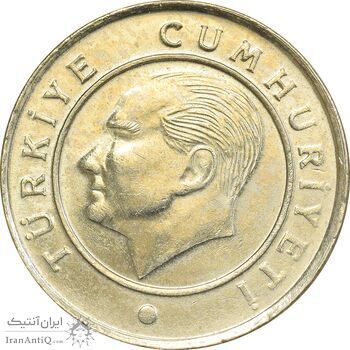سکه 10 کروش 2021 جمهوری - MS61 - ترکیه
