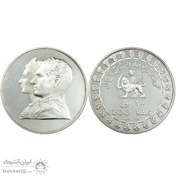 مدال های طلا و نقره سری جشنهای 2500 ساله شاهنشاهی - PF66 - محمد رضا شاه