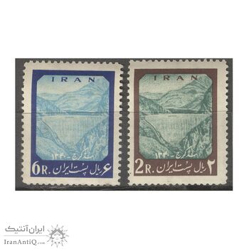 تمبر سد امیرکبیر (کرج) 1341 - محمدرضا شاه تمبر سد امیرکبیر (کرج) 1341 - محمدرضا شاه