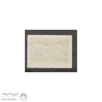 تمبر ورود ژنرال ایوب خان رئیس جمهور پاکستان 1338 - محمدرضا شاه