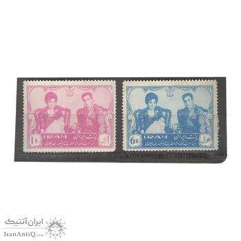 تمبر تولد رضا پهلوی 1340 - محمدرضا شاه