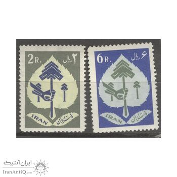 تمبر جشن درختکاری 1340 - محمدرضا شاه تمبر جشن درختکاری 1340 - محمدرضا شاه