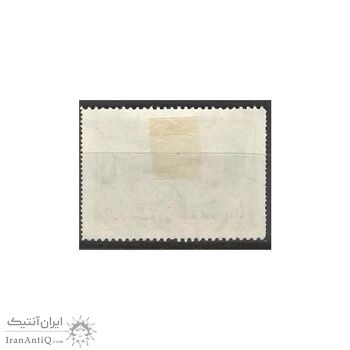 تمبر ورود ژنرال ایوب خان رئیس جمهور پاکستان 1338 - محمدرضا شاه