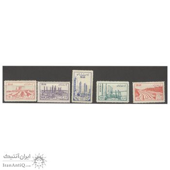 تمبر ملی شدن صنعت نفت در ایران 1331 - محمدرضا شاه