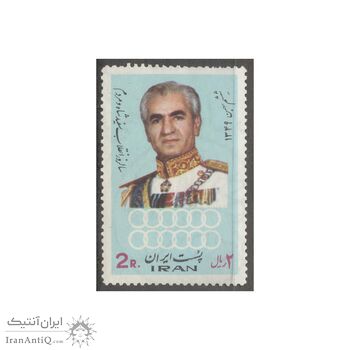 تمبر انقلاب سفید (6) 1349 - محمدرضا شاه
