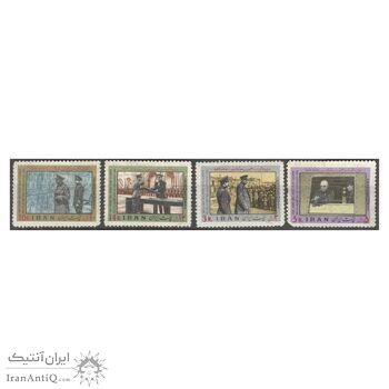 تمبر سالگرد رضا شاه 1356 - محمدرضا شاه