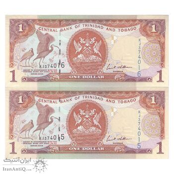 اسکناس 1 دلار 2006 جمهوری - جفت - UNC62 - ترینیداد و توباگو