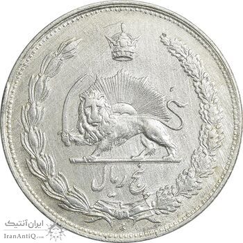 سکه 5 ریال 1310 - EF45 - رضا شاه